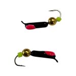 Мормышка Вольфрамовая "Латышка" Гвоздик - С шариком золото - МК1177