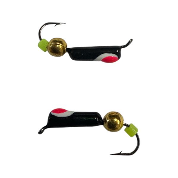 Мормишка Вольфрамова "Латишка" Гвоздик - З кулькою золото - МК1184