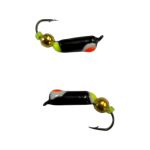 Мормышка Вольфрамовая "Латышка" Гвоздик - С шариком золото - МК1200