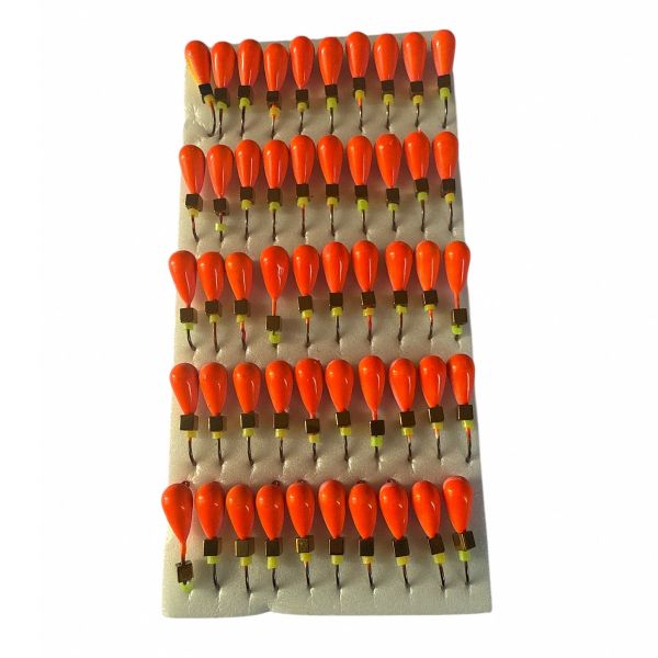 Мормишка Вольфрамова "Латишка" Крапля - З кубиком золото - МК1032