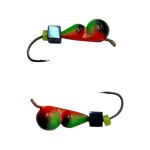 Мормышка Вольфрамовая "Латышка" Муравей - С кубиком голубой - МК1066