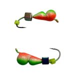 Мормышка Вольфрамовая "Латышка" Муравей - С кубиком хамелеон -МК1064