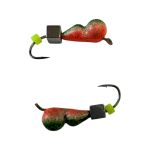 Мормышка Вольфрамовая "Латышка" Муравей - С кубиком серебро - МК1118