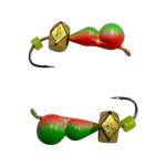 Мормышка Вольфрамовая "Латышка" Муравей - С восьмигранником золото - МК1089