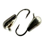 Мормышка Вольфрамовая - Капля Малая №1 - 0.3 г - Прибалтика - Серебро - 10 шт/уп