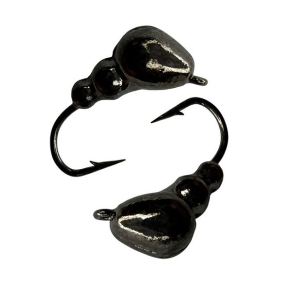 Мормишка Вольфрамова - Мураха №3 - 0.9 г - Прибалтика - Чорний нікель - 10 шт/уп