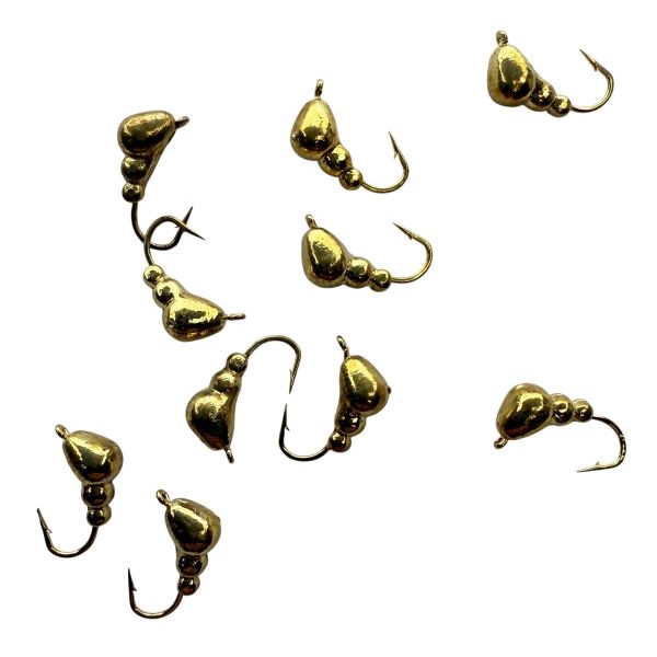 Мормишка Вольфрамова - Мураха №3 - 0.9 г - Прибалтика - Золото - 10 шт/уп