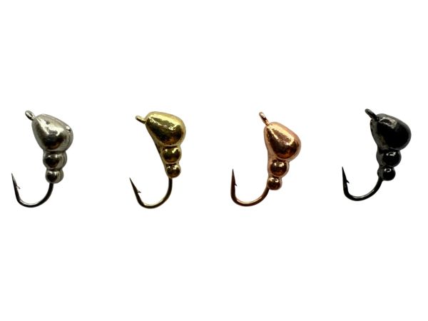 Мормишка Вольфрамова - Мураха №3 - 0.9 г - Прибалтика - Чорний нікель - 10 шт/уп