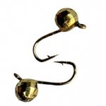 Мормышка вольфрамовая - Шар Гранёный - Прибалтика - Золото - 10 шт/уп