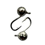 Мормышка вольфрамовая - Шар Гранёный - Прибалтика - Серебро - 10 шт/уп