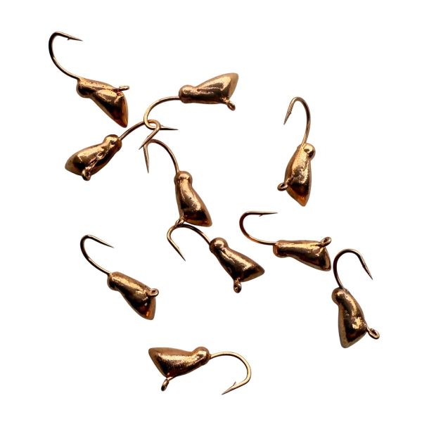 Мормышка Вольфрамовая Стрекоза №3 - 0,7 г - Прибалтика  - Медь - 10 шт/уп