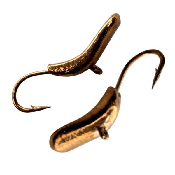 Мормишка вольфрамова - Уралка Перевертень - Прибалтика - Мідь - 10 шт/уп