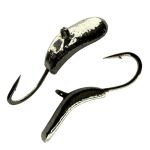 Мормышка вольфрамовая - Уралка Перевертыш - Прибалтика - Серебро - 10 шт/уп