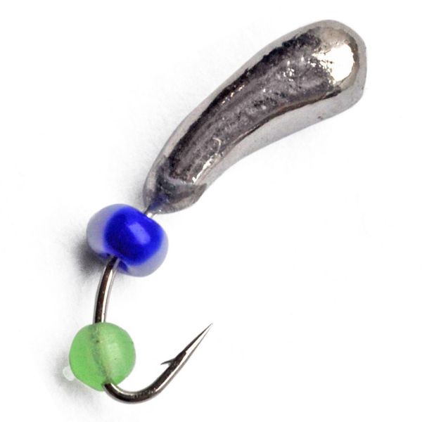 Мормишка Вольфрамова Володимирська "Уралочка з бісером" - 2 мм - 0,6 г - Арт.558