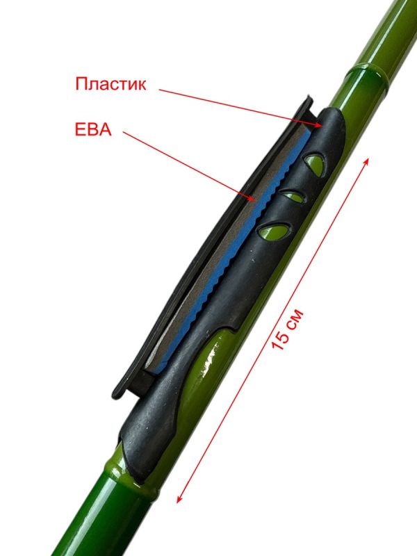 Мотовило на засувці на махову вудку - Довжина 15 см