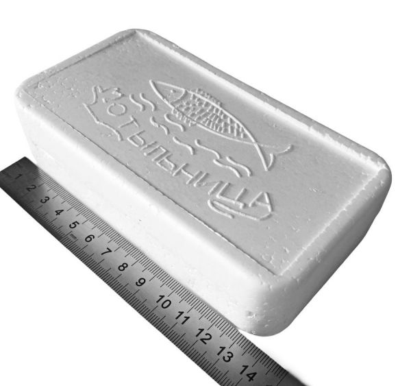 Мотильниця велика - З перегородкою - 14х7,5х3,5 см