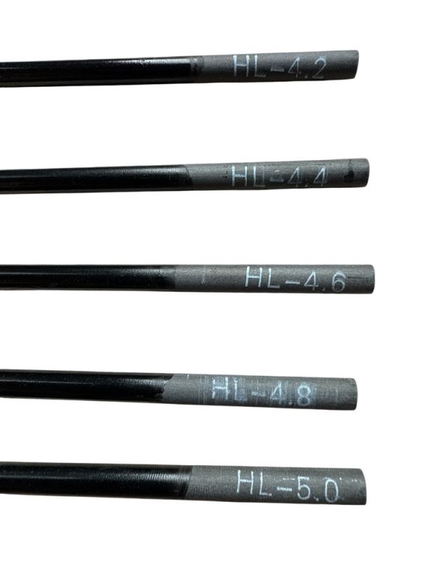 Набір хлистів карбонових цільних на вудку - Ø4,2-5,0 мм - 80 см - Китай - 50 шт/уп