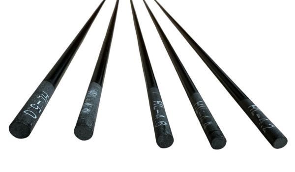 Набір хлистів карбонових цільних на вудку - Ø4,2-5,0 мм - 80 см - Китай - 50 шт/уп