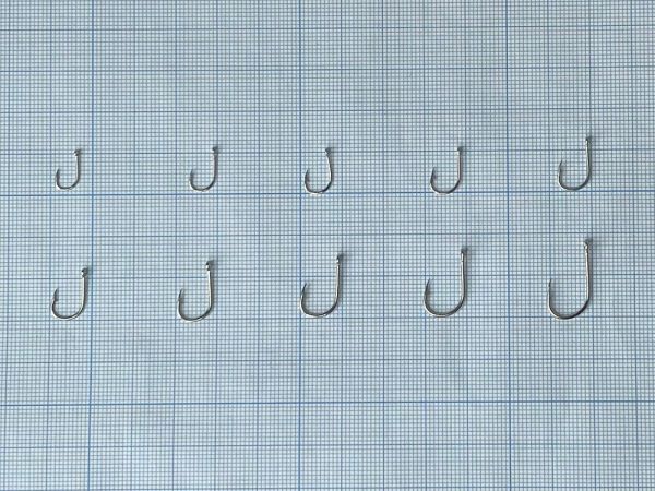 Набір гачків - Розміри 3-12 - 500 шт/уп - Білий