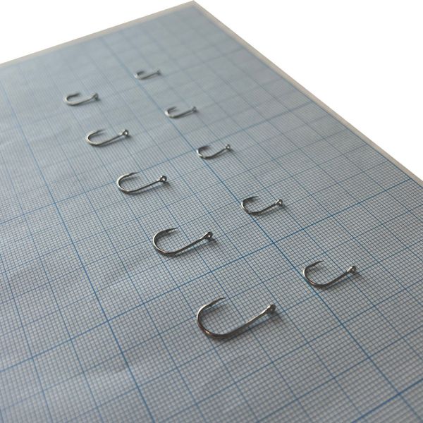 Набір гачків - Розміри 3-12 - 500 шт/уп - Білий