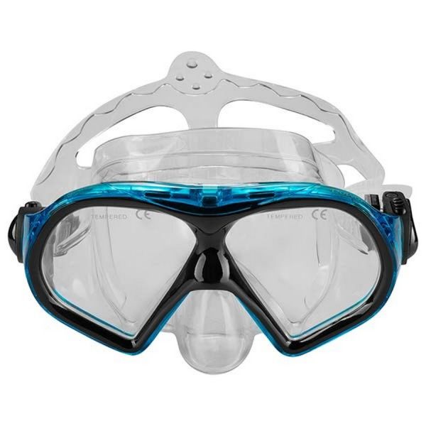 Комплект Dolvor: Маска для плавання M9510P + Трубка SN52P - Синій (Clear Aqua Blue)