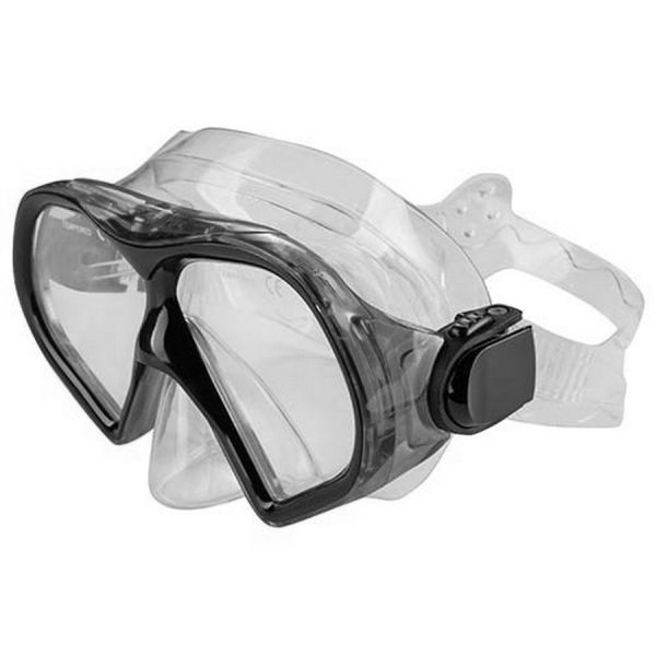 Комплект Dolvor: Маска для плавання M9510P + Трубка SN52P - Срібло (Silver)