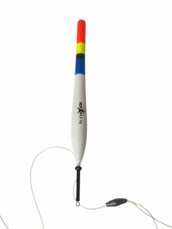 Набір оснащений поплавцевий Козак (поплавець, ліска, грузило, гачок) - R2605