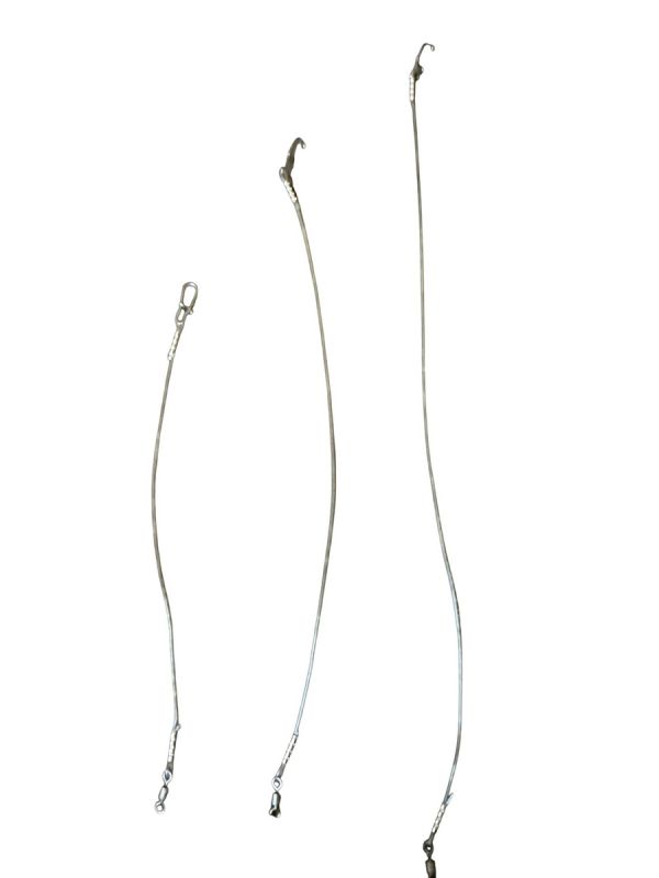 Набор поводков "Steel Hunter" Fluorocarbon 15см/20см/25см - 30 шт/уп