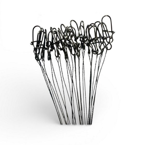 Набір повідців "Steel Hunter" Wolfram - 25 см - 50 шт/уп