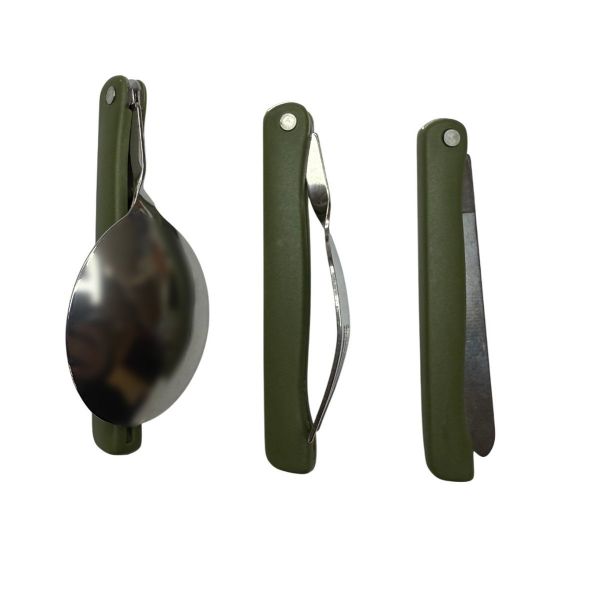 Набір туристичний Traveler K603 - 3 в 1 (ложка, виделка, нож)