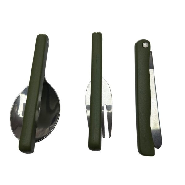 Набір туристичний Traveler K603 - 3 в 1 (ложка, виделка, нож)