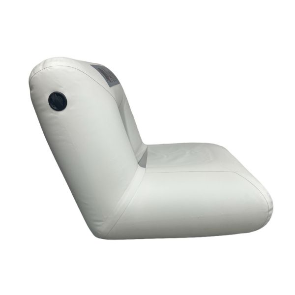 Надувне крісло для човна Anvi - Мале - Балон Ø22 см - ПВХ - Білий