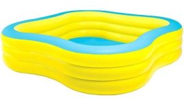 Надувной бассейн Intex 229х229х56 см (57495) - Желтый