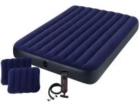 Надувной матрас Intex 64765 - С двумя подушками и насосом - Двуспальный