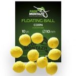 Насадка ароматизированная ПрофМонтаж Floating Ball - 10 мм - Плавающая - Кукуруза (Corn) - 10 шт/уп