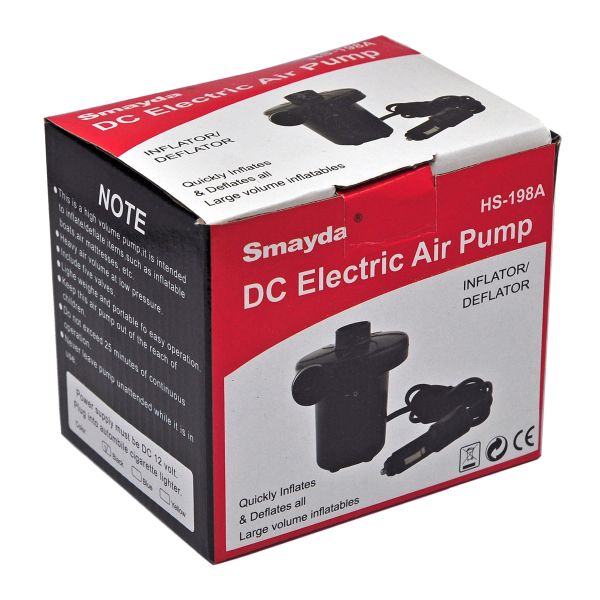 Насос электрический HS-198A (с питанием от прикуривателя)