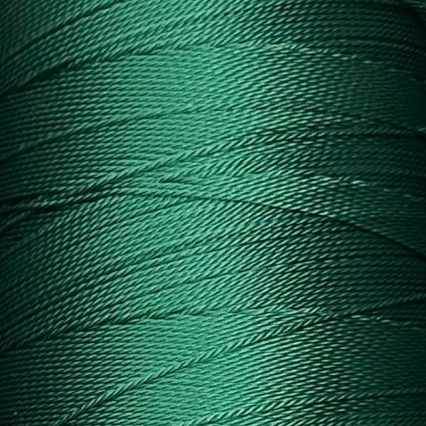 Нитка капронова (поліамідна) 93,5текс*3 (0,8 мм) - Зелена - 200 г
