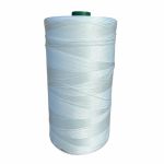 Нитка капроновая (полиамидная) 23,3текс*4 (0,50 мм) - Белая - 500 г