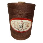 Нитка кордовая (капроновая) - Влагостойкая - Ø0,8 мм - Темно-коричневый - 1 кг