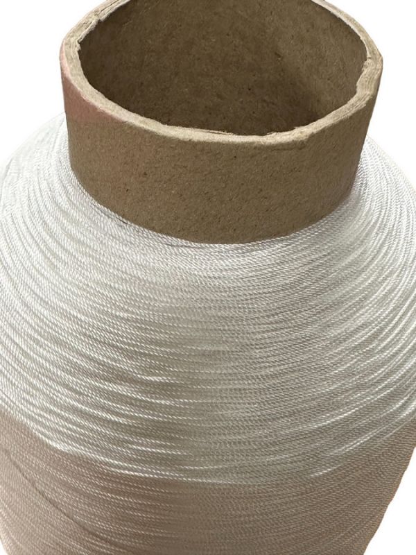 Нитка капроновая (полиамидная) - 280текс*3 (1,5 мм) - 1,5 кг - 1500 м - Белый