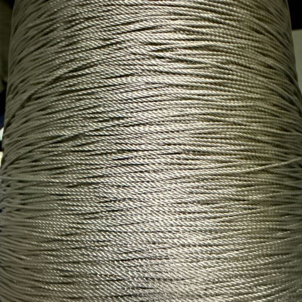 Нитка капроновая (полиамидная) - 187текс*3 (1,2 мм) - 1,5 кг - 2340 м - Хаки