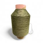 Нитка капроновая (полиамидная) 93,5текс*3 (0,8 мм) - Хаки - 200 г