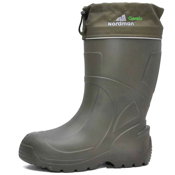 Чоботи Nordman Classic Pro -50ºС з хутряним вкладишем - Оливковий