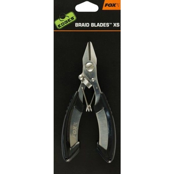 Ножницы для плетенки Fox EDGES - Braid Blade XS - Чёрный