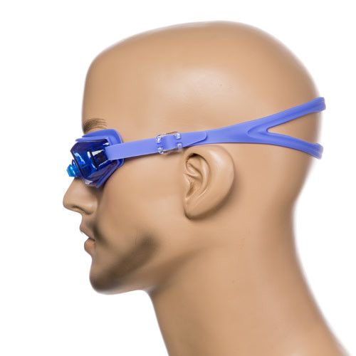 Окуляри для плавання Dolvor DLV-7300 - Лінзи PC - Бузковий