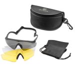 Очки баллистические Revision Sawfly Dlx - Оправа черная - Три светофильтра HC