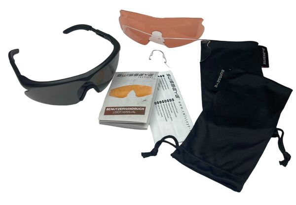 Очки тактические баллистические Swiss Eye Raptor - Оригинал - Черные