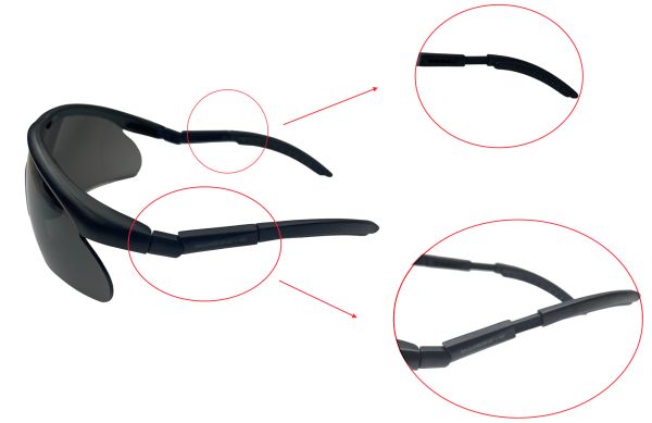 Очки тактические баллистические Swiss Eye Raptor - Оригинал - Черные