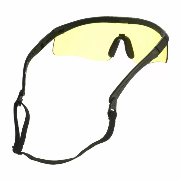 Очки защитные баллистические "Тревикс" - 42 г - Поликарбонат - Оправа черная - Три светофильтра HC