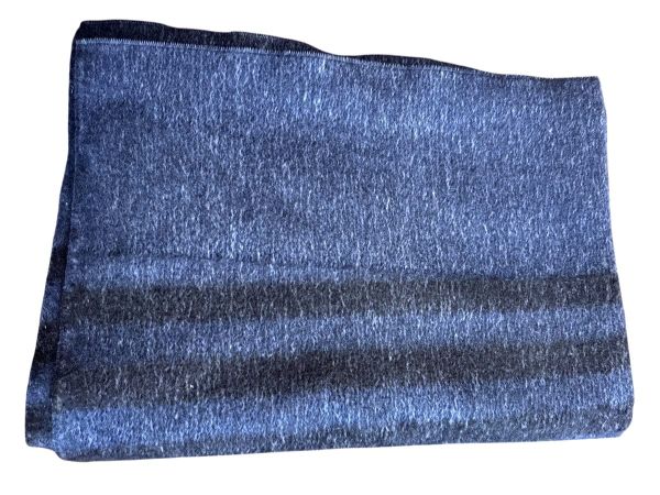 Ковдра армійська напіввовняна ЗСУ - Тип 1 - Вид 1 - 205x140 см - Суми - Темно-синій